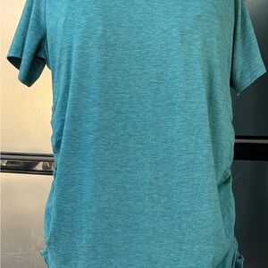Teal Short Sleeve Crewneck Tee